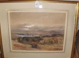 Near Highclere Castle, , Inscribed And Dated 1880 by Paul Jacob Naftel