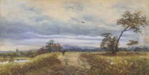 Returning Home At Dusk by Paul Jacob Naftel