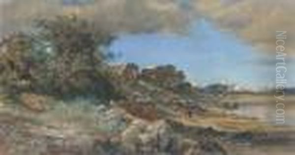 Loading The Hay Cart - view 1