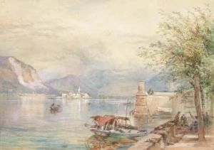 Island Of Pescatori, Maggiore by Paul Jacob Naftel