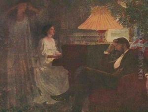 The Reverie by Sir Thomas Francis Dicksee