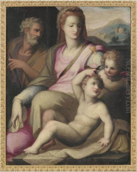 The Holy Family With The Infant Saint John The Baptist - view 1