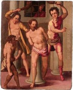 La Flagellazione by Giovan Battista Naldini