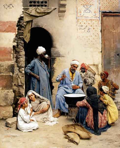 The sahleb vendor, Cairo - view 1