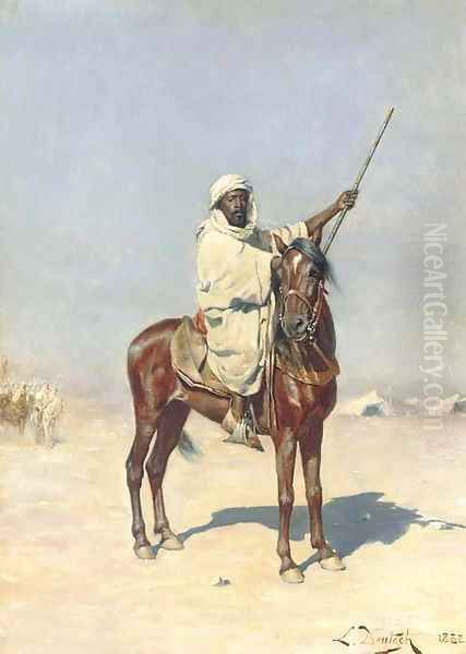 A Horseman in the Desert - view 1