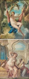 Femme Nue Se Balancant Femme Nue Se Balancant
