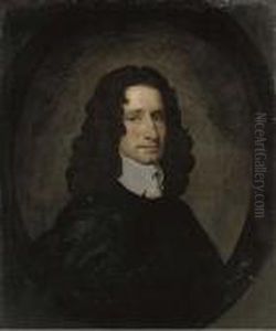 Portrait Of A Gentleman by Robert Nanteuil