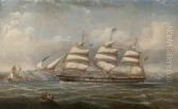 The Windjammer 'caernarvon Castle' In The Clyde - view 1