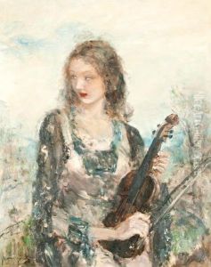 Lany Hegeduvel by Aurel Naray