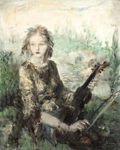 Lany Hegeduvel by Aurel Naray