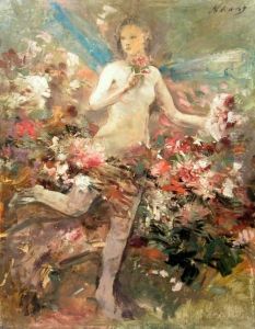 Butterfly Girl by Aurel Naray