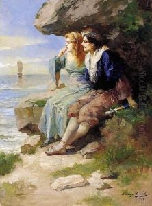 Lovers by Aurel Naray