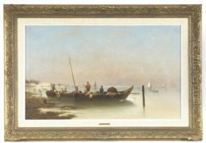 Talienische Kustenlandschaft by Francois Nardi