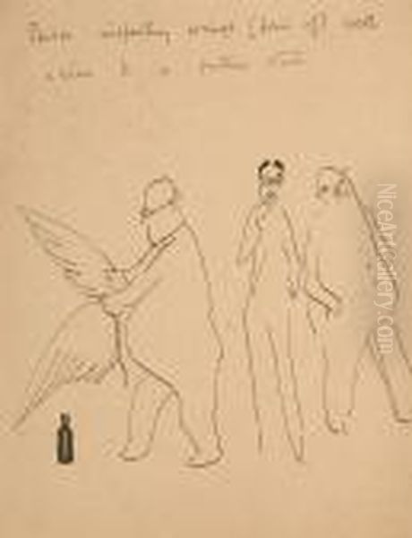 Parson Inspecting Wings (pair Of) With A View To A Future State - view 1