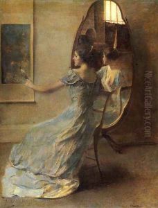 Before the Mirror by Thomas Wilmer Dewing