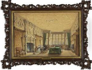 The Carved Parlor, Crewe Hall, Cheshire