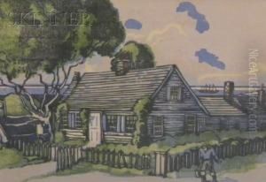 Cottage On The Cape by Joseph Nash