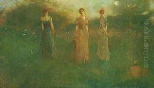 In the Garden by Thomas Wilmer Dewing