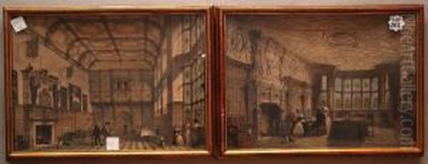 English Parlor Scenes - view 1