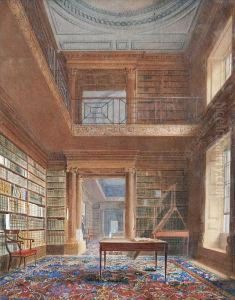 Eton Library by Joseph Nash