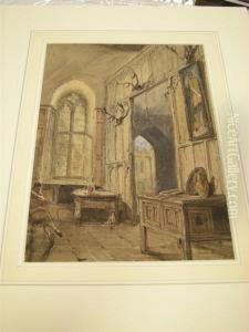 Haddon Hall by Joseph Nash