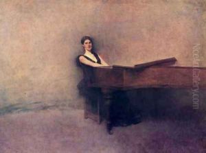 The Piano by Thomas Wilmer Dewing