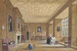 The Oak Room At Broughton Castle Near Banbury, Oxfordshire