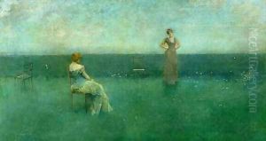 The Recitation by Thomas Wilmer Dewing