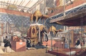 Views Of The Great Exhibition: India (numbers 1 To 6); France; Switzerland And Russia