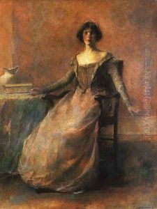 Pandora by Thomas Wilmer Dewing