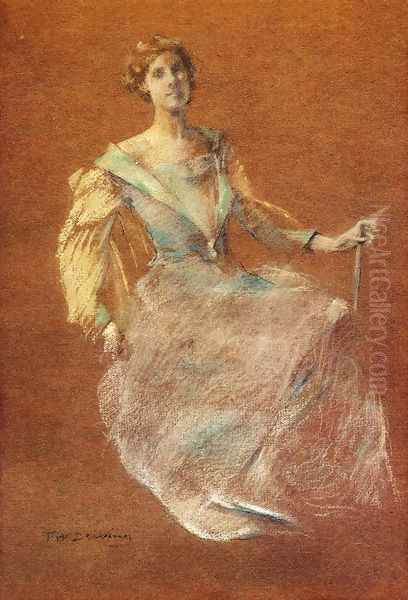 Lady in Blue - view 1