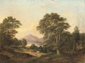 Near Loch Lomond, Dumbarton by Jane Nasmyth