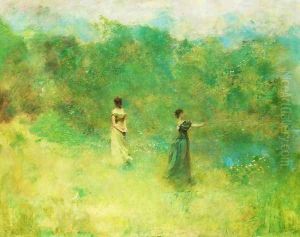 Summer (1890) by Thomas Wilmer Dewing