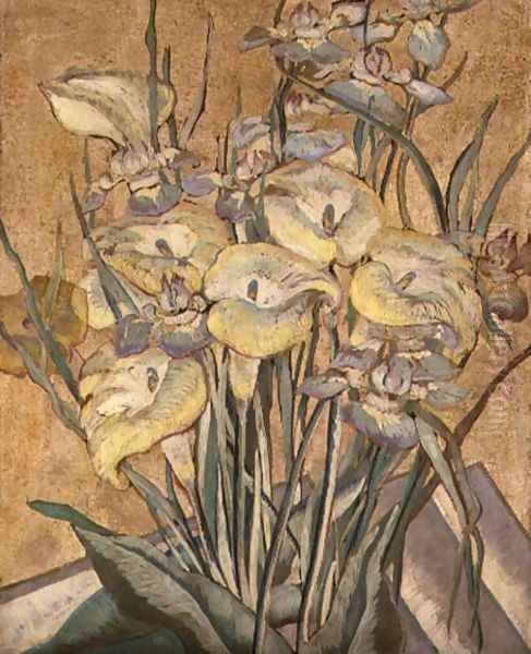 Irises and Calla Lilies, c.1890-1905 - view 1