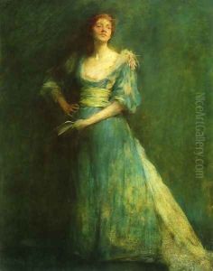 Comedia by Thomas Wilmer Dewing