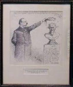 Put That Garland Where It Will Do The Most Good by Thomas Nast