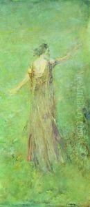 June, c.1920 by Thomas Wilmer Dewing