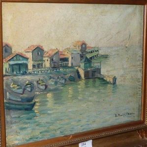 Cabanon Sur La Corniche. by Louis Nattero