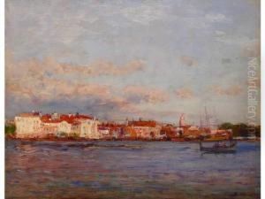 Barque Au Crepuscule