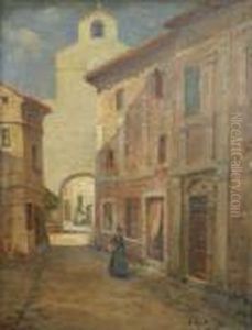 Rue Animee En Provence.