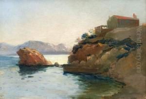 Bord De Corniche Aux Environs De Marseille