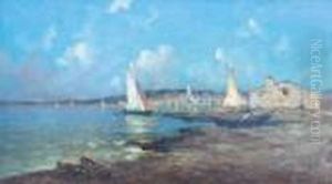 Martigues, Les Voiliers by Louis Nattero