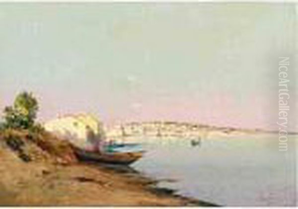 Pecheurs A Martigues. - view 1