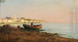 Pecheurs Devant Martigues. Pecheurs Devant Martigues.