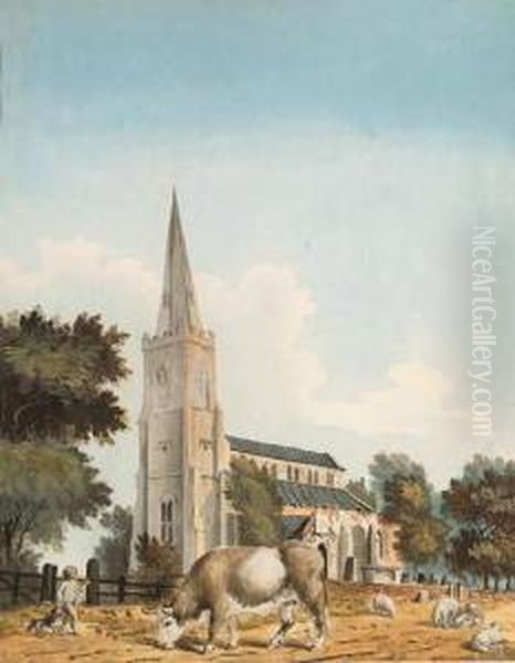 The Church Of Sutton St. Nicholas, Lincolnshire; And Long Suttonchurch, Lincolnshire - view 1