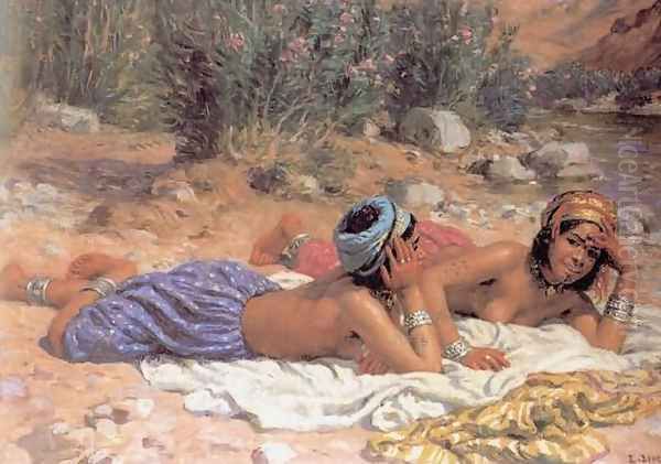 Bathers Resting - view 1