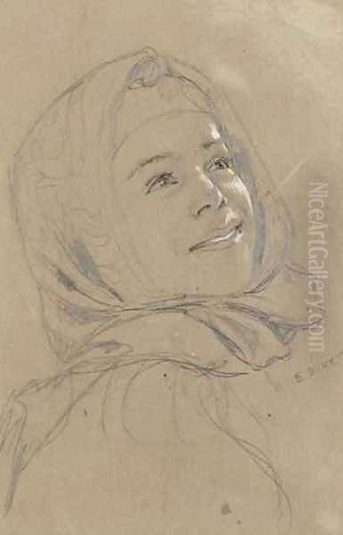 Young Algerian Girl (Jeune fille algerienne souriant) - view 1