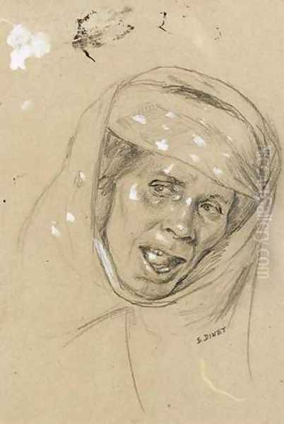 Study for Algerian Woman (Etude de femme algerienne) - view 1