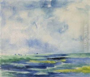 Weiter Himmel Uber Bewegtem Meer. Weiter Himmel Uber Bewegtem Meer.
