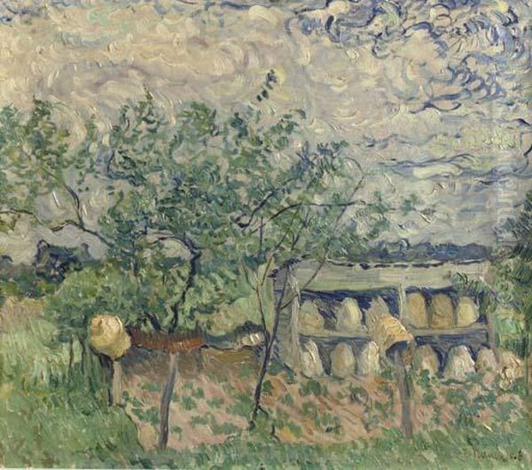 Beehives In The Garden - view 1